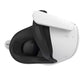 2Pcs VR Silicone Face Cover Pad And Lens Cover With Joystick Cover For Oculus Quest 2
