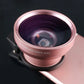 2Pcs 2 in1 Portable37mm 0.45X 49UV Wide Angle Macro Cell Phone Camera Lens Kit