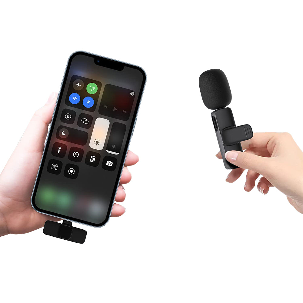 2-Pack Wireless Microphone for Android iPhone iPad-Type-C