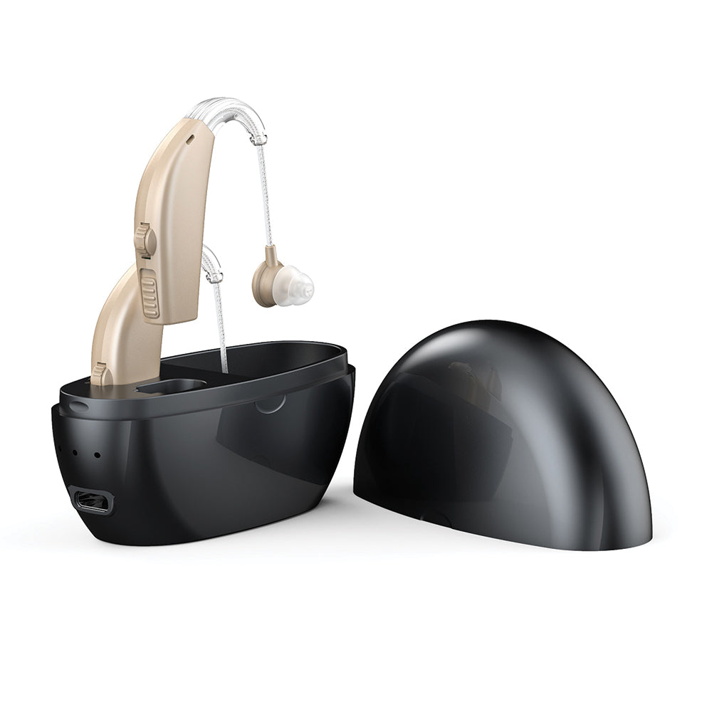 Rechargeable Noise Cancelling Hearing Aids for Seniors
