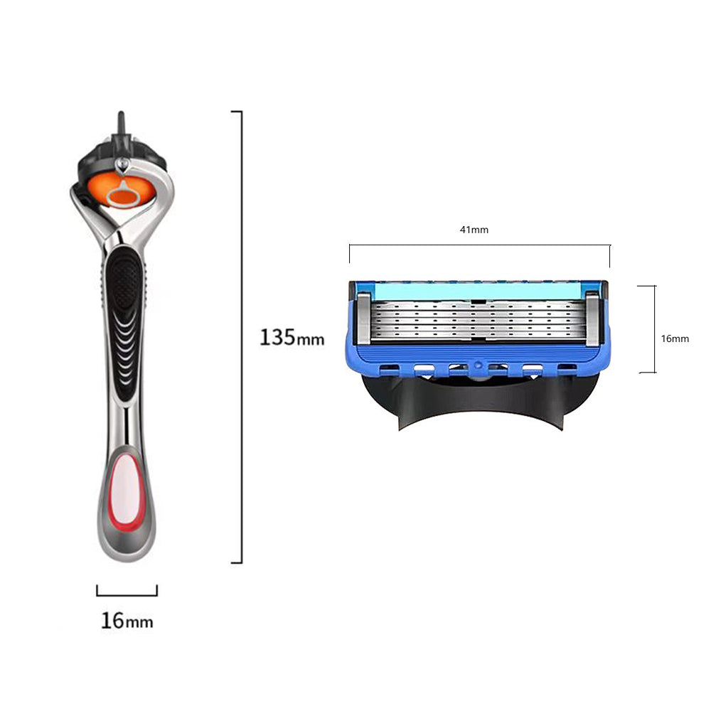 Men's Motion Sphere Razor Set with 8 Razor Blade