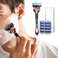 Men's Motion Sphere Razor Set with 8 Razor Blade