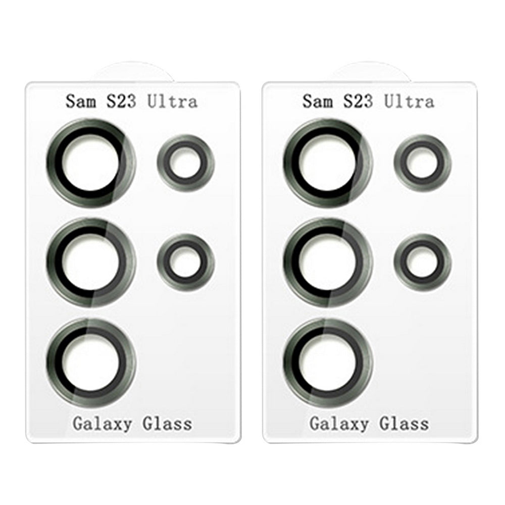 2X Samsung Galaxy S23 Ultra Camera Lens Protector Set