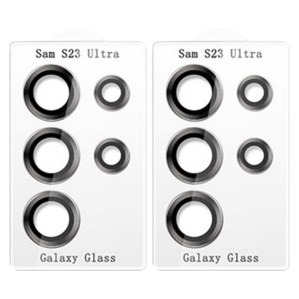 2X Samsung Galaxy S23 Ultra Camera Lens Protector Set