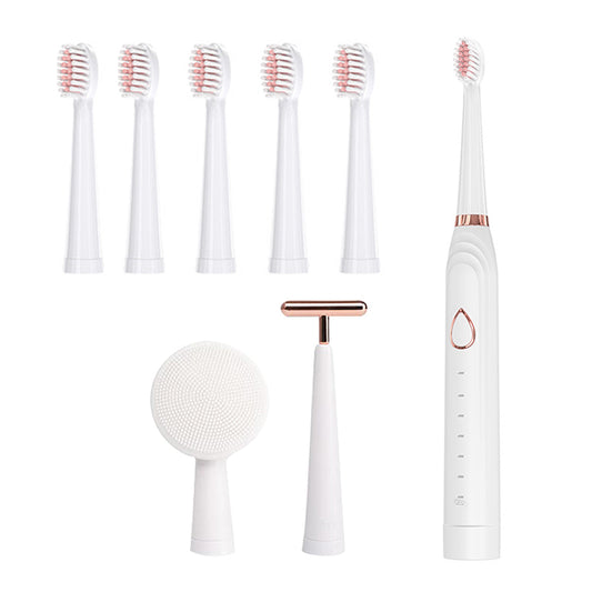 3-in-1 Multifunction Electric Smart Timer & Sonic Cleaning Toothbrush