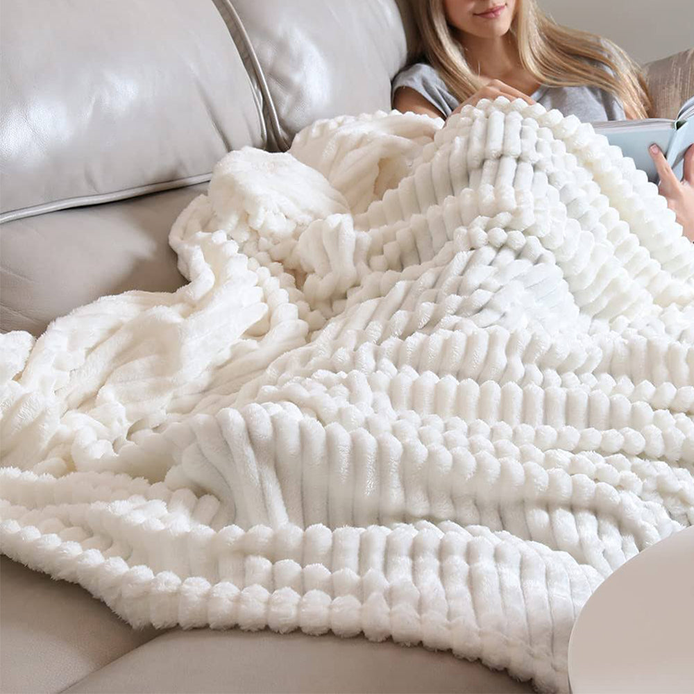Flannel Blanket Soft Warm Throw Blanket