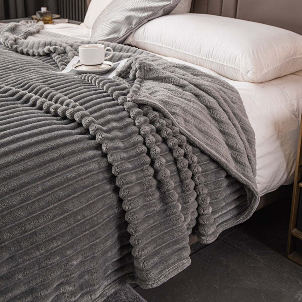 Flannel Blanket Soft Warm Throw Blanket