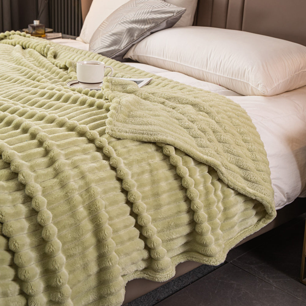 Flannel Blanket Soft Warm Throw Blanket
