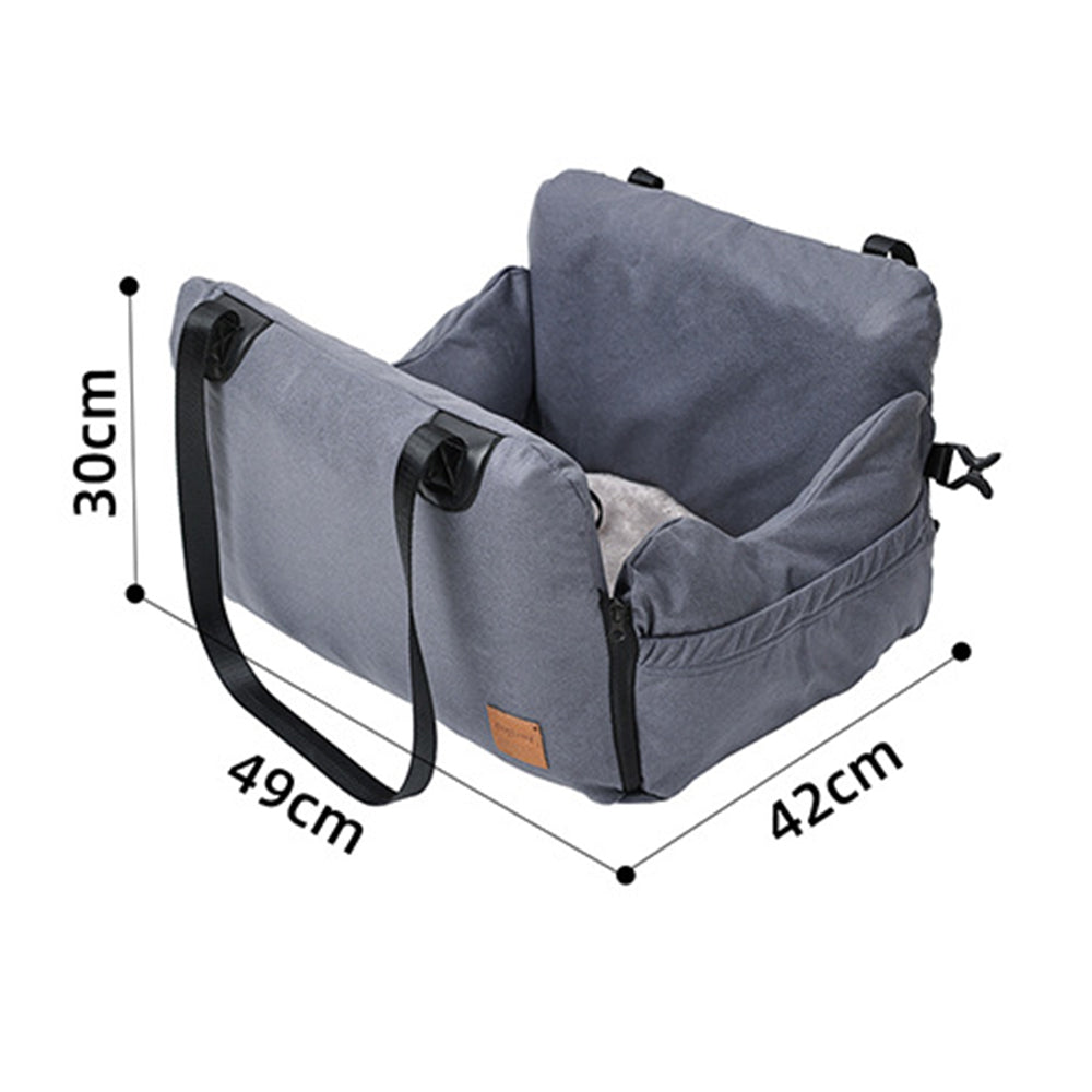 Pet Car Seat Dog Booster Seat Pet Travel Carrier Bed for Small and Medium Pets