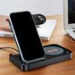 2Pcs 3 In 1 USB Wireless Charging Station for Samsung iPhone Apple Watch