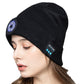 Wireless Bluetooth Beanie Hat with Head Light Wireless Stereo Headphone