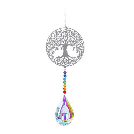 Artificial Glass Prism Suncatcher Rainbow Maker-Tree