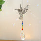 Artificial Glass Prism Suncatcher Rainbow Maker-Humming Bird