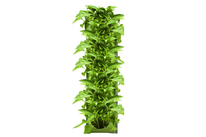 7 Pocket Wall Hanging Planting Bag Vertical Flower Grow Pouch Planter -Green