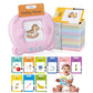 112/255Pcs Sight Words Talking Toddler Toys Flash Cards with 1 Card Reader