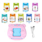 112/255Pcs Sight Words Talking Toddler Toys Flash Cards with 1 Card Reader