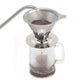 Stainless Steel Portable Drip Cone Pour-Over Coffee Metal Fine Mesh Coffee Filter