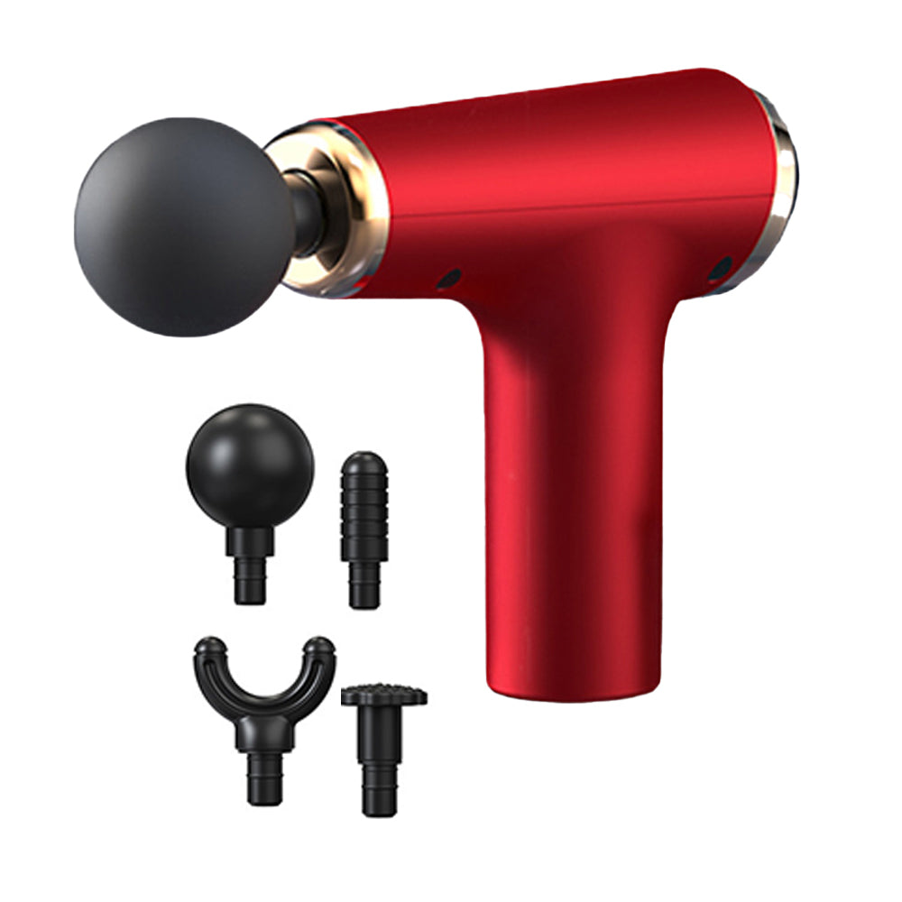 Portable Muscle Massage Gun for Back Neck Muscle Relieve with 4 Massage Heads