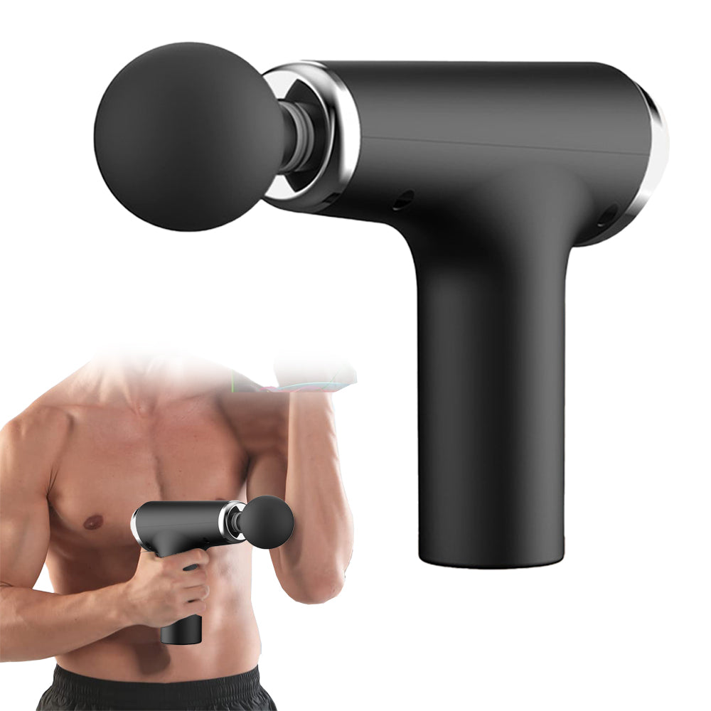 Portable Muscle Massage Gun for Back Neck Muscle Relieve with 4 Massage Heads