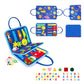 Montessori Busy Board Toy Felt Toddler Sensory Board Toy