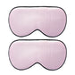 2Pcs Kids Mulberry Silk Sleep Soft Eye Mask Adjustable Strap Blindfold