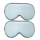 2Pcs Kids Mulberry Silk Sleep Soft Eye Mask Adjustable Strap Blindfold