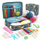Set of 58Pcs Crochet Hooks Kit with Storage Bag for Beginners