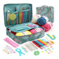 Set of 58Pcs Crochet Hooks Kit with Storage Bag for Beginners