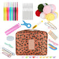 Set of 58Pcs Crochet Hooks Kit with Storage Bag for Beginners