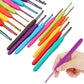 Set of 58Pcs Crochet Hooks Kit with Storage Bag for Beginners