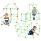 121Pcs Kids Fort Building DIY Castles 3D Play Toy Kits