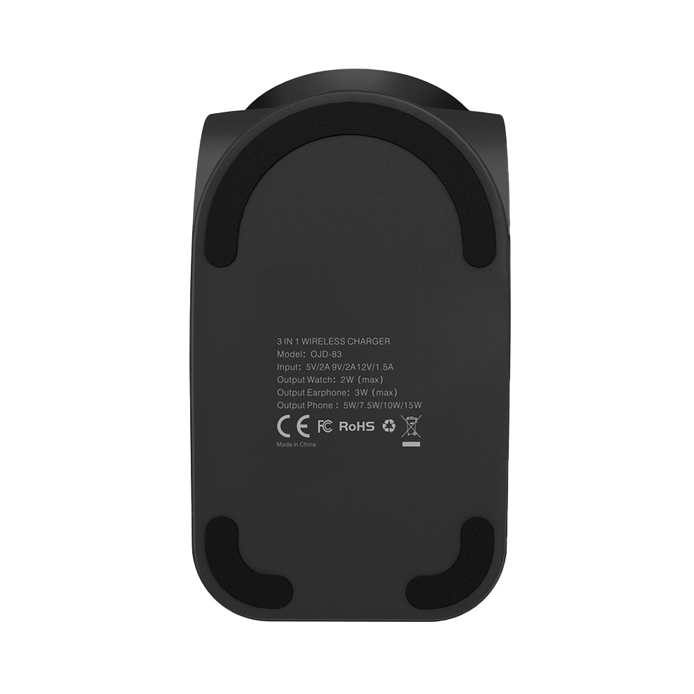3 in 1 USB Plug Wireless Charging Station for Phone Apple Watch