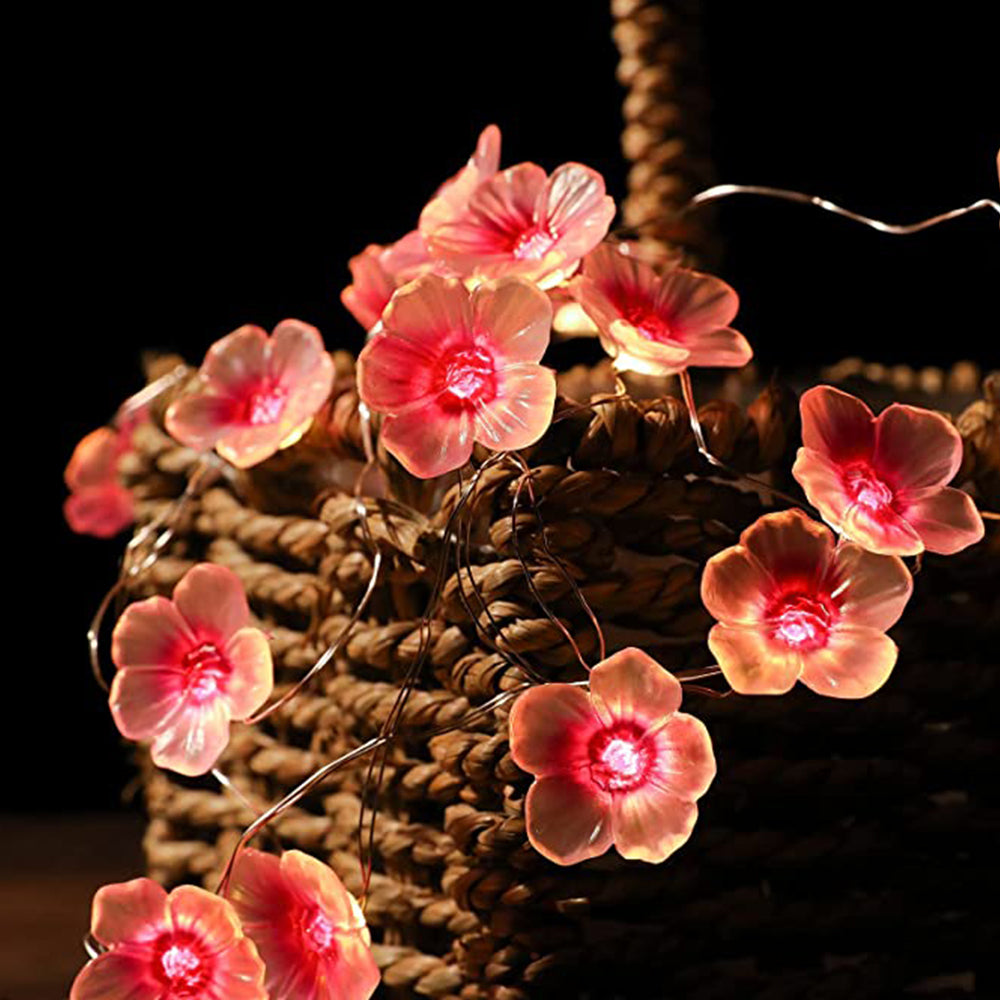 30LEDs Battery Operated Cherry Blossom String Lights