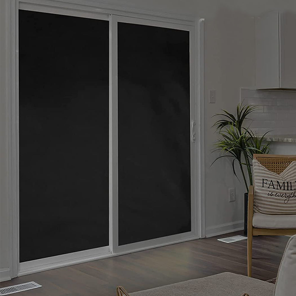 Portable Blackout Curtains for Sunscreen Window Shades Light Blacking Temporary Blackout Blinds