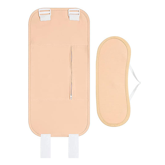 2Pcs Castor Oil Pack Kit for Waist and Neck