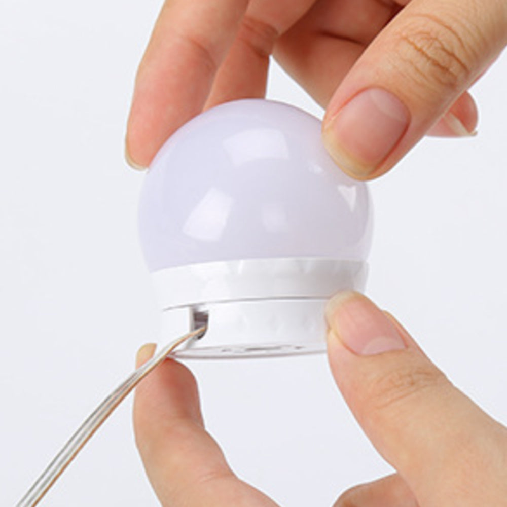 10-Bulb Hollywood Style Vanity Mirror Lights