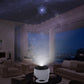 Starry Sky Galaxy Projector Nightlight for Bedroom with 12 Sheets of Film