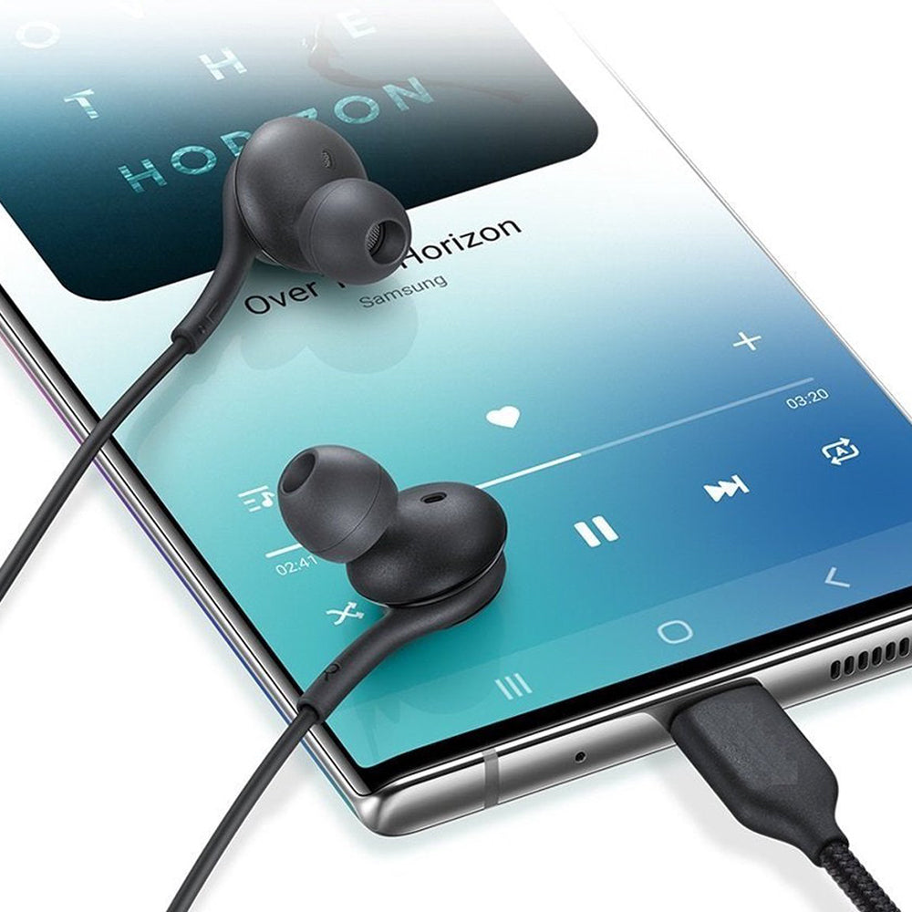 2Pcs Earbuds In-Ear Earbud Wired Headphones with Remote and Mic for SAMSUNG