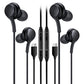 2Pcs Earbuds In-Ear Earbud Wired Headphones with Remote and Mic for SAMSUNG