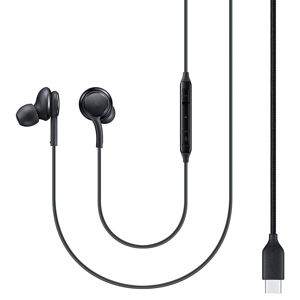 2Pcs Earbuds In-Ear Earbud Wired Headphones with Remote and Mic for SAMSUNG