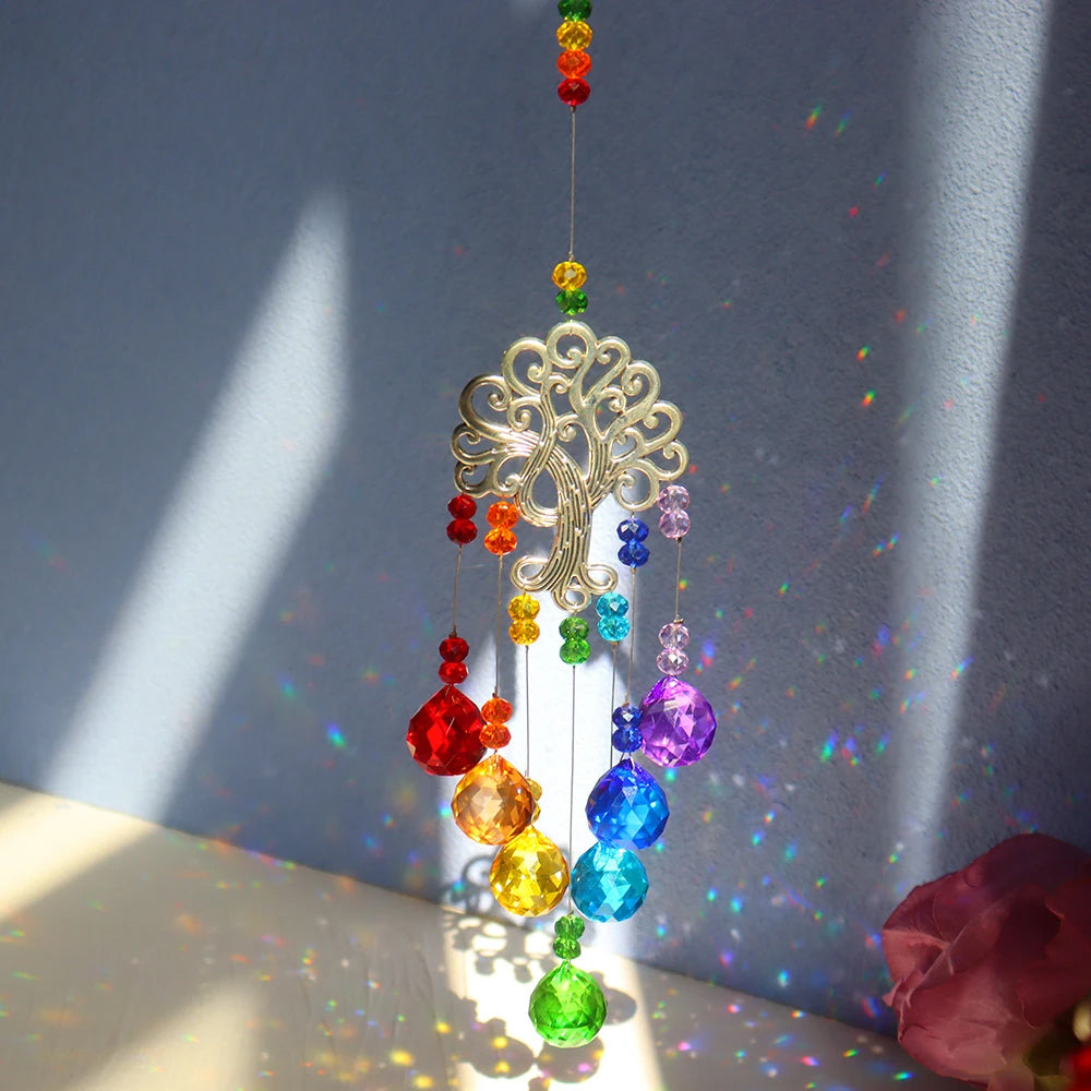 Hanging Sun Catch Rainbow Makers Ball for Window Decoration