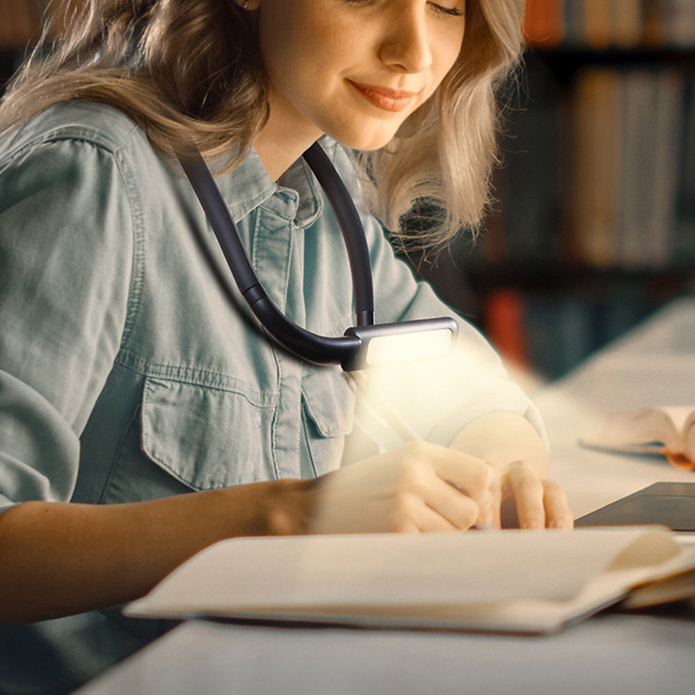 Bendable USB Neck Reading Light Desk for Reading in Bed