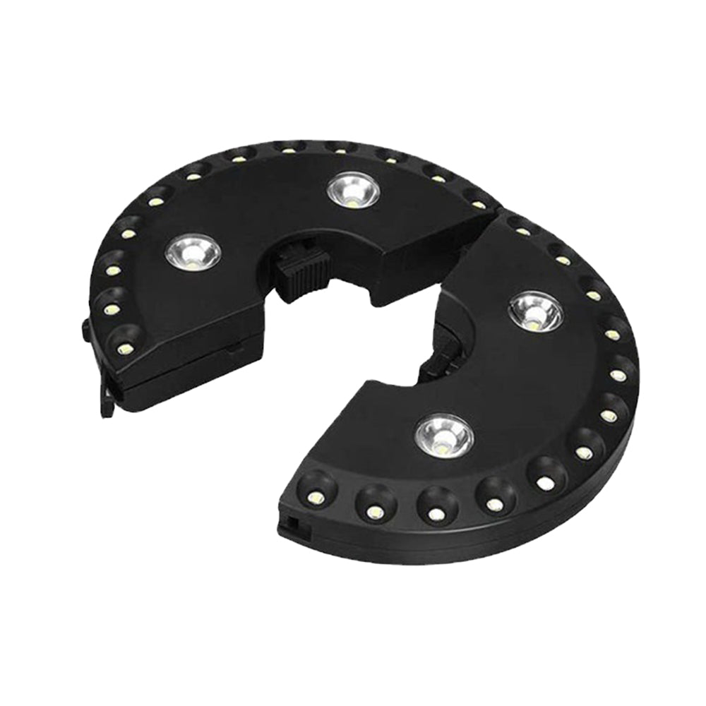 3 Brightness Modes Cordless 28 LED Lights Camping Tents Umbrella Light