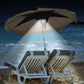 3 Brightness Modes Cordless 28 LED Lights Camping Tents Umbrella Light