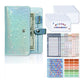 A6 PU Leather Budget Planning Notebook with Cash Pockets Sheets