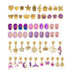 66 PCs DIY Bracelet Kids Charm Bracelet Making Kit Beads Bracelet DIY Craft