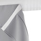2 PCs French Style Blackout Door Curtains with Sticky Straps