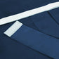2 PCs French Style Blackout Door Curtains with Sticky Straps