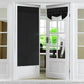 2 PCs French Style Blackout Door Curtains with Sticky Straps