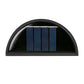 4Pcs Solar Fence Post Lights Wall Mount Decorative Deck Lighting